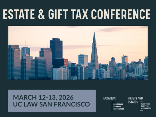 2026 Estate and Gift Tax Conference