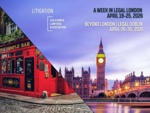 A week in Legal London | April 19-25, 2026
Beyond London | Legal Dublin
April 26-30, 2026
