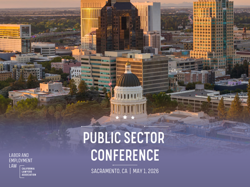 Public Sector Conference
Sacramento, CA | May 1, 2026