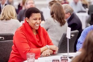 Ona Dosunmu at the CLA Leadership Retreat ©2019 Darin Fong Photography