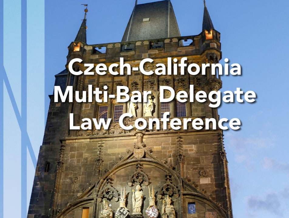 image highlighting Czech-California multi-bar delegate law conference