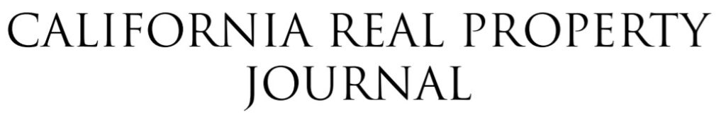 Real Property Journal image