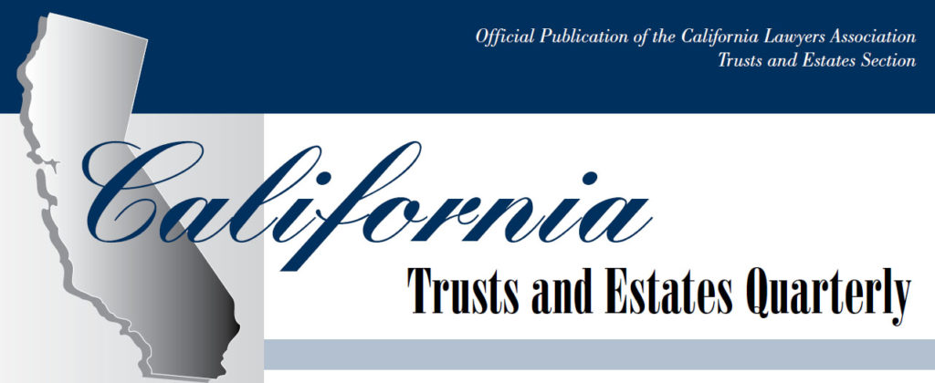 Trusts and Estates Quarterly cover image