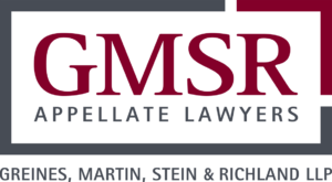 GMSR Appellate Lawyers Logo