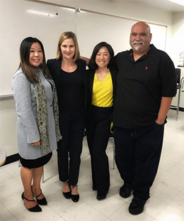 image of Caroline Djang,  Kyra Andrassy, Soyeun Choi and  Robert Castro