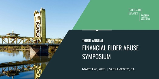 Financial Elder Abuse Symposium graphic