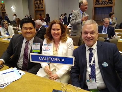 image from the ABA of our delegates