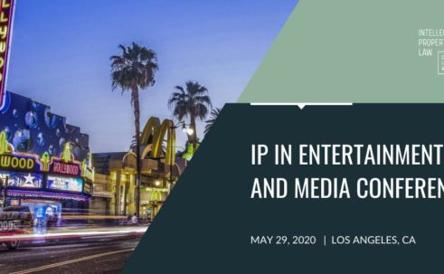 IP in Entertainment and Media Conference Banner