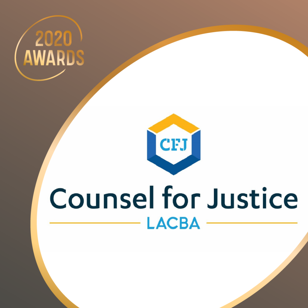 LACBA Counsel for Justice logo