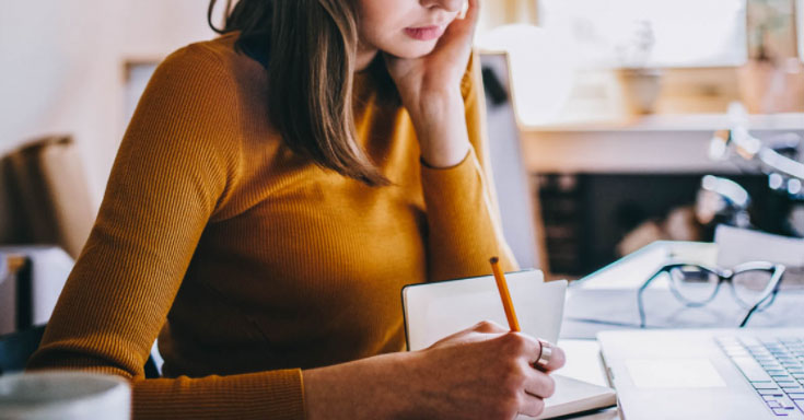 image of office worker