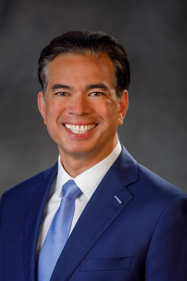 California Attorney General Rob Bonta