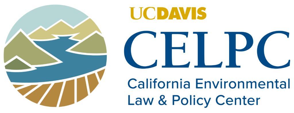 UC Davis School of Law, CA Environmental Law & Policy Center Logo