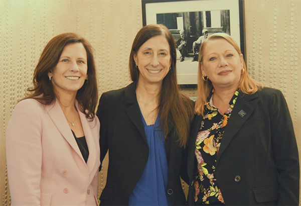 CLA Vice President Betty Williams, ABA President-Elect Mary Smith, and CLA Board Chair Sabrina Green