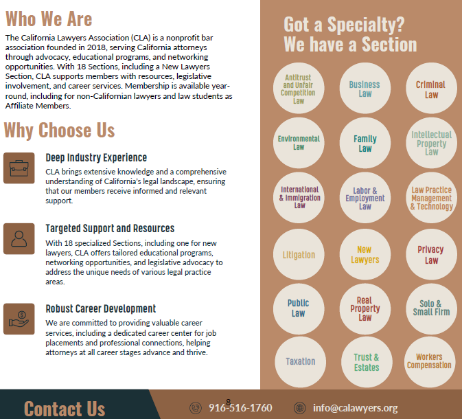 Who we are. Why Choose us. Got a Specialty? We have a section - Chart