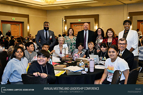 Attendees at the Annual Meeting and Leadership Conference