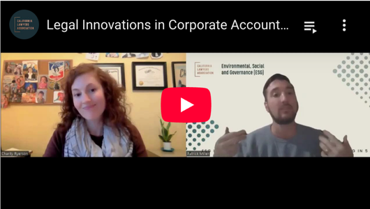 Youtube thumbnail for Legal Innovations in Corporate Accountability with Charity Ryerson