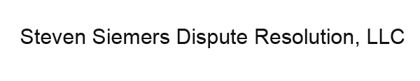 Steven Siemer Dispute Resolution