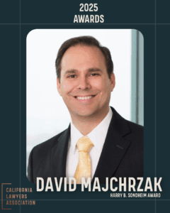 Harry B. Sondheim Award: David M. Majchrzak 