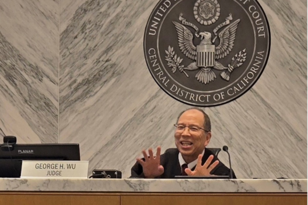Judge Wu’s Q&A with international delegations