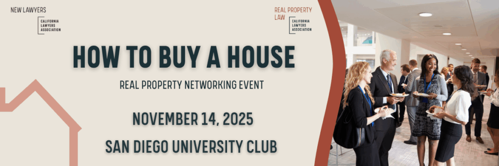 How to Buy a House
A Real Property | Networking Event
November 14, 2025 San Diego University Club