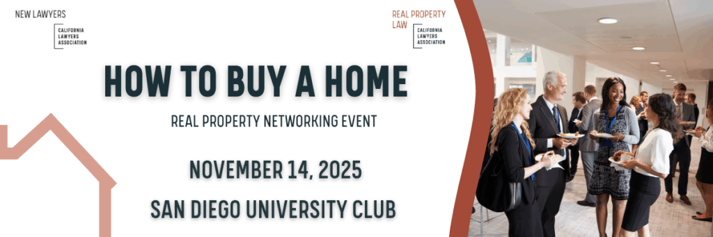 How to Buy a House
A Real Property | Networking Event
November 14, 2025  San Diego University Club