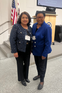 Honorable Judy Johnson and Janett Cabanero honored by the Minority Bar Coalition.