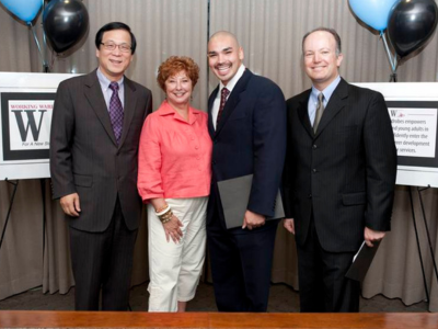 Organizers posing for photo