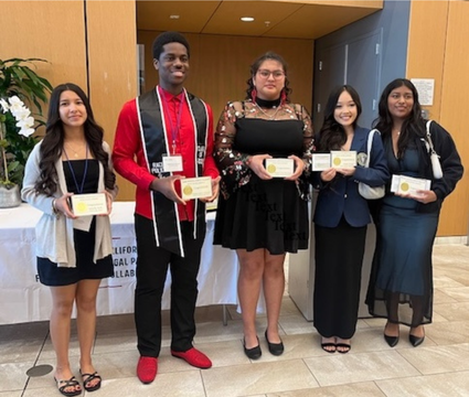 Award recipients posing for photo