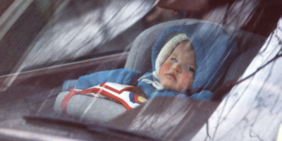 Baby M in carseat