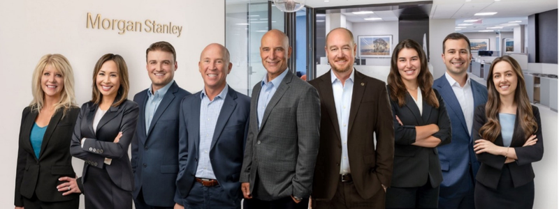 Staff at Morgan Stanley
