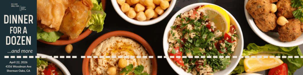 Dinner for a dozen Sherman Oaks